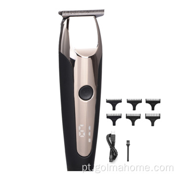 Kit de grooming impermeável para homens 5 em 1 homens clipper homens grooming conjunto de cabelo de barba corporal
